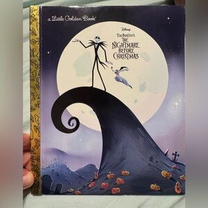 Little Golden Book Nightmare Before Christmas New